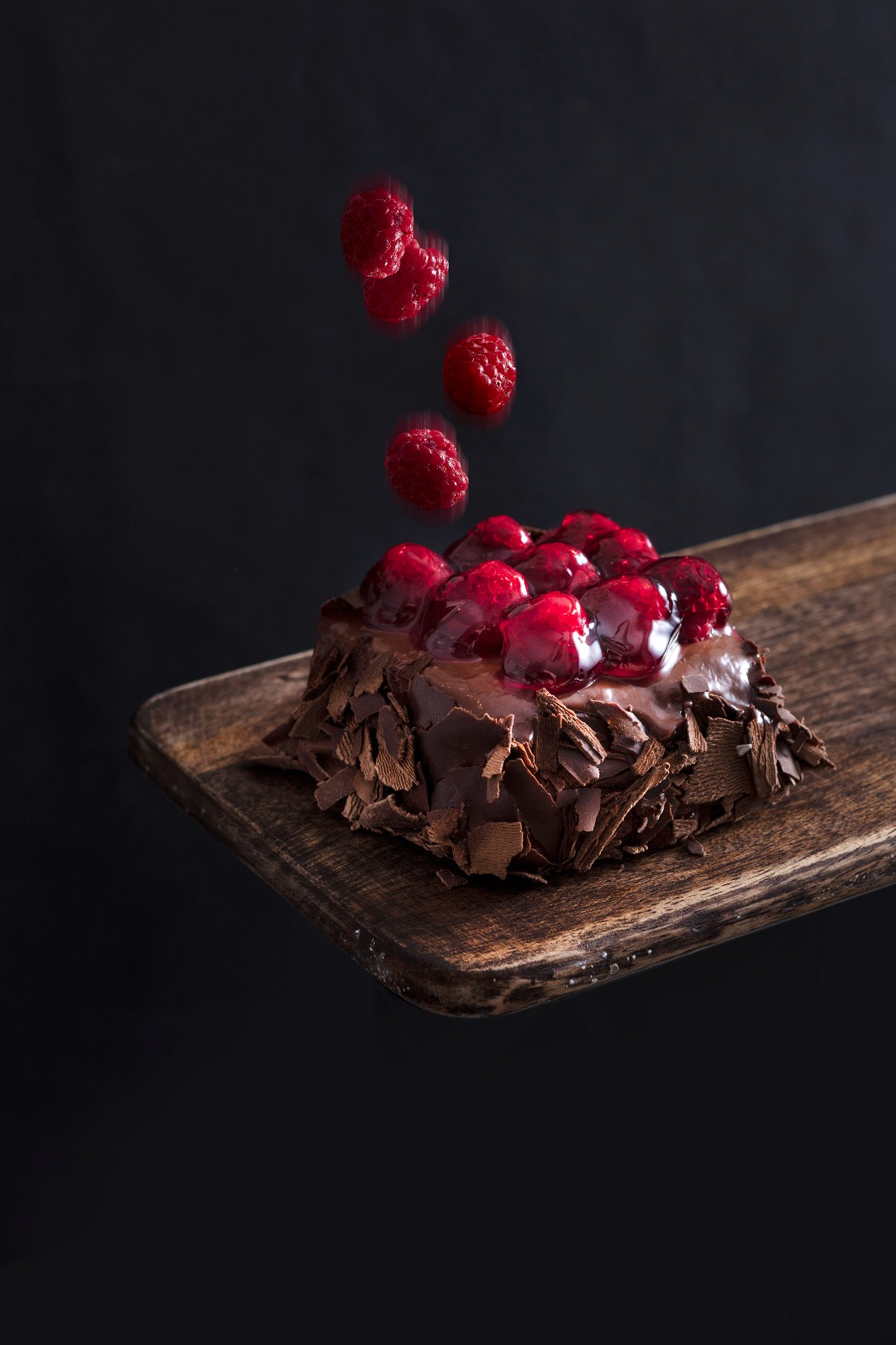Chocolate Raspberry Mini Cake