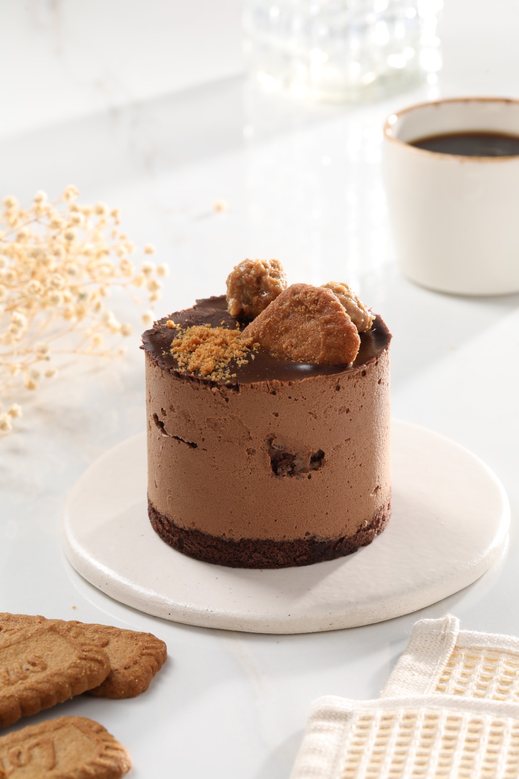 Chocolate Speculoos Mini Cake