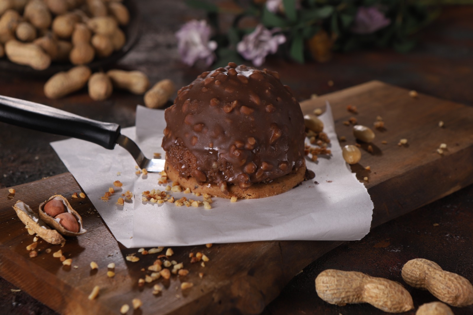 Hazelnut Chocolate Mini Cake