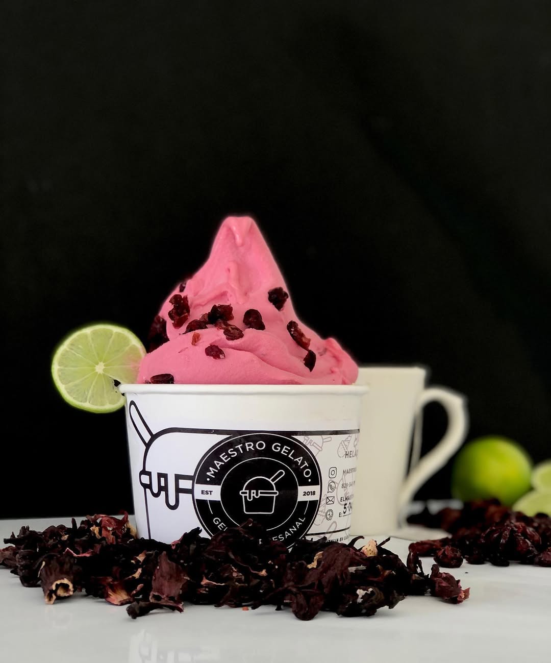 GELATO FLOR DE JAMAICA